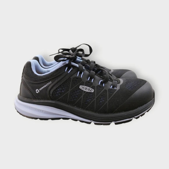 Keen Shoes - Women's 6 M Keen 1024594M Utility Vista Energy Hydrangea Black Carbon Toe Shoes